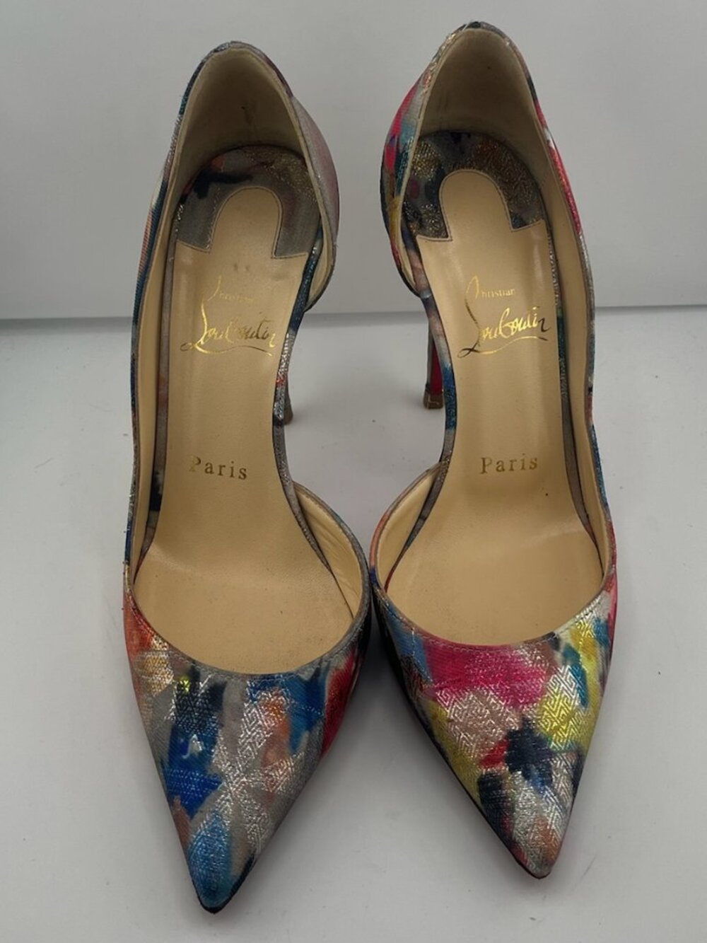 #S85 Christan Louboutin Multicolor Heels